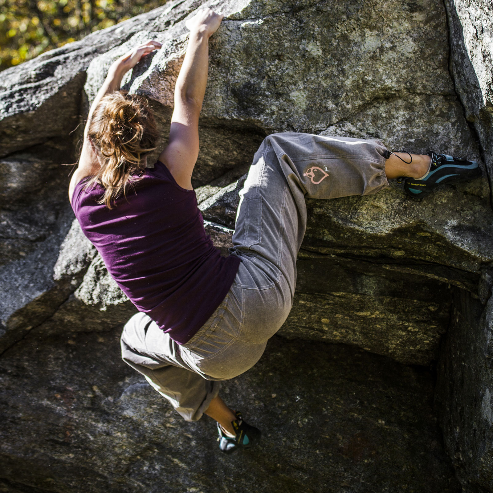 Pantalone donna VIOLET ⋆ arrampicata - boulder - life ⋆ MONVIC