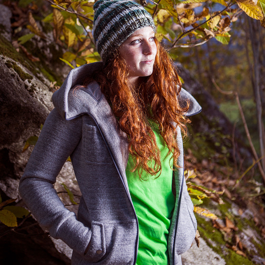 hoodie vert foret femme