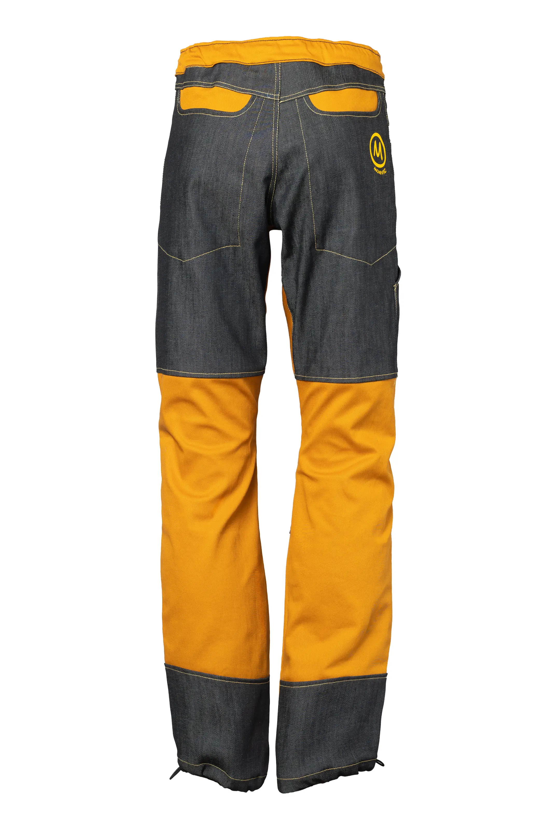 Pantalone arrampicata uomo con toppe in jeans ⋆ MONVIC ⋆