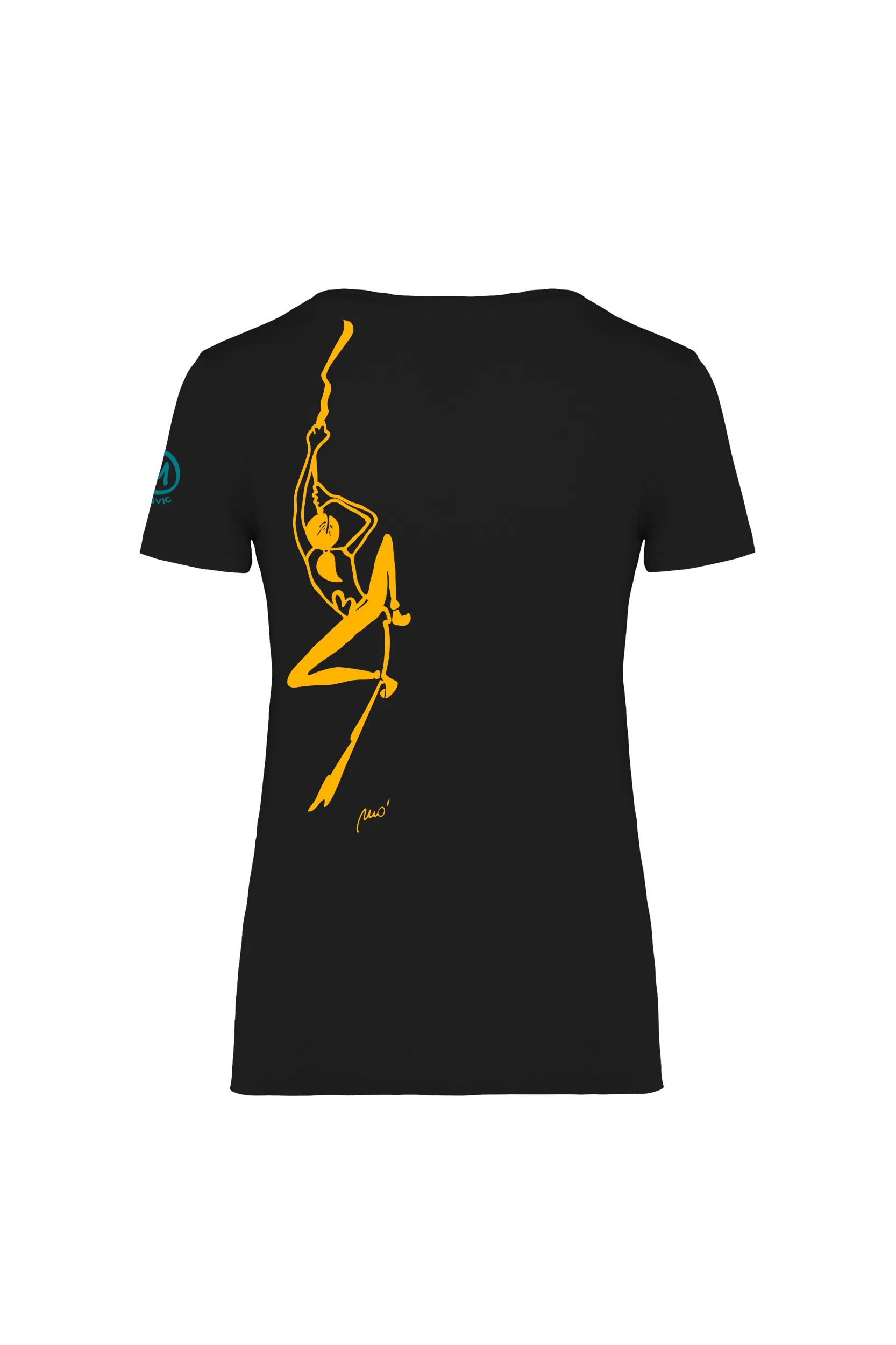 T-Shirt Escalade Bloc – Juste Traîner, Pour Grimpeurs Passionnés