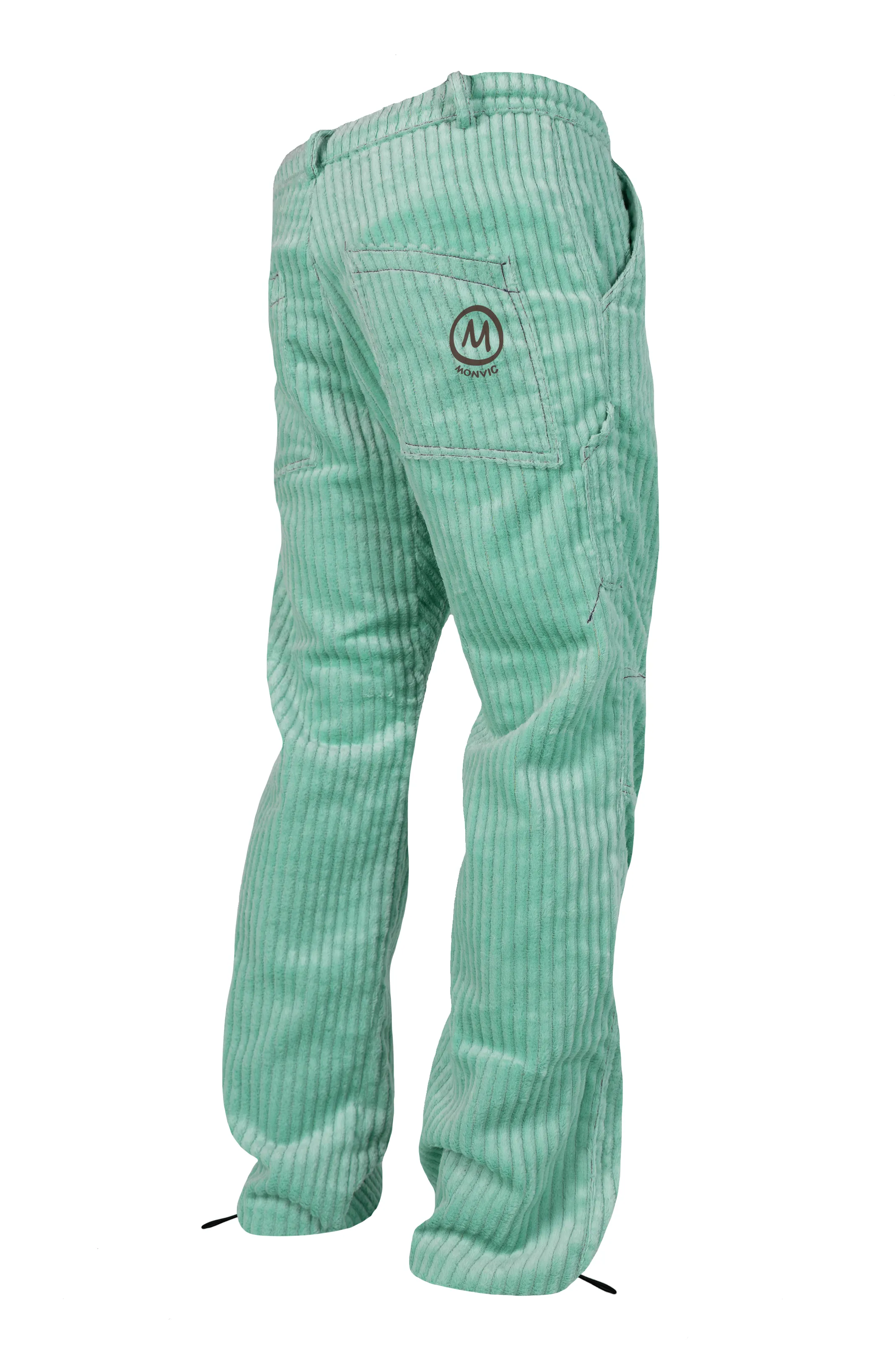 GAGFDA Pantaloni da uomo di mezza età e anziani con elastico in vita in velluto a coste elasticizzati pantaloni dritti in velluto a coste (nero, 4XL (80-90 kg